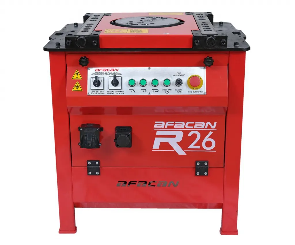 26 mm demir bükme makinesi – 380v trifaze