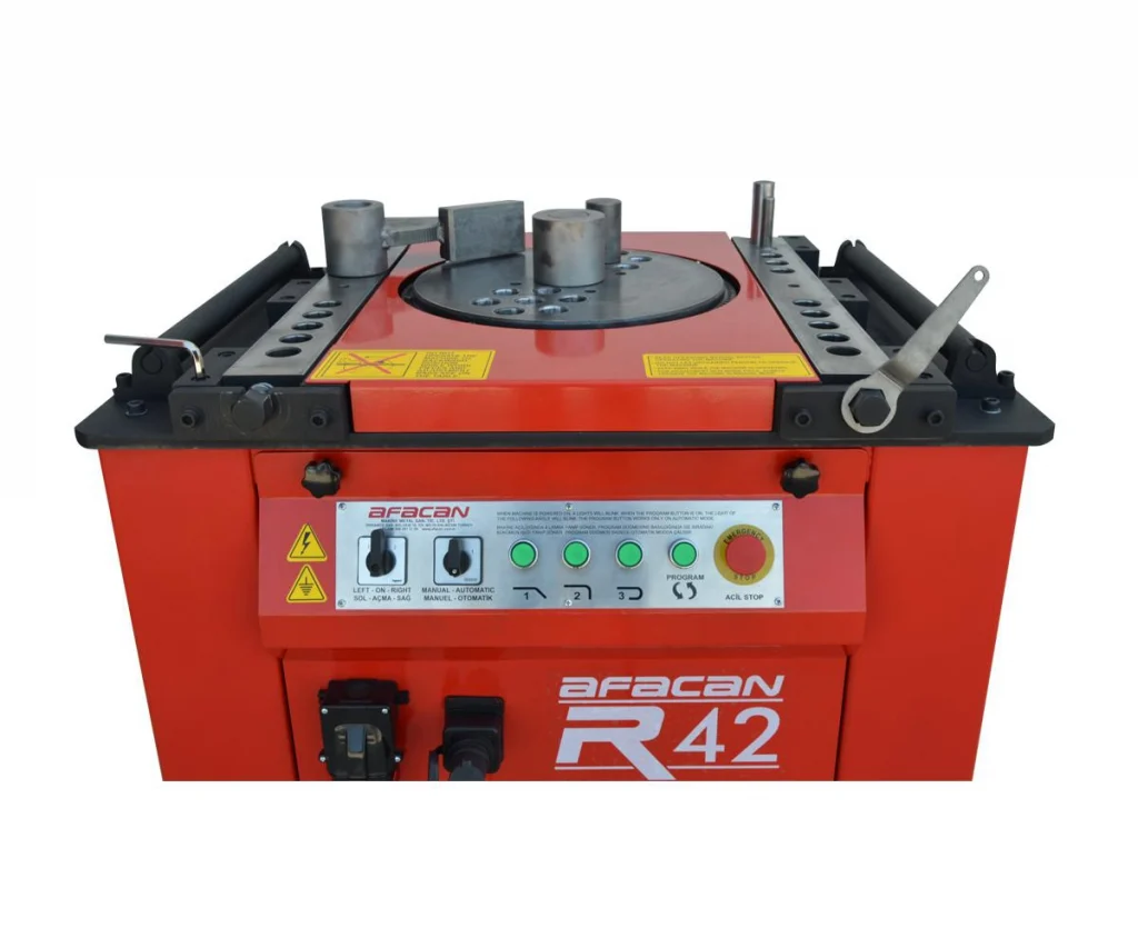 42 mm demir bükme makinesi – 380v trifaze