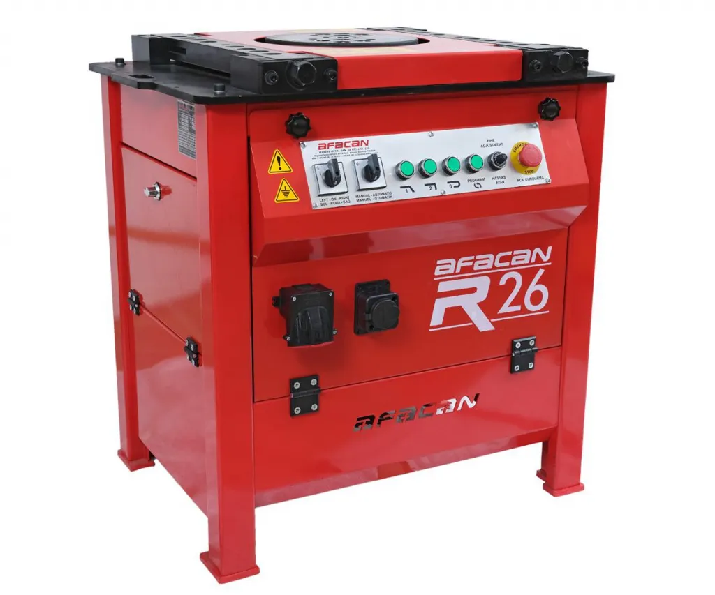 26 MM Demir Bükme Makinesi – 380V Trifaze