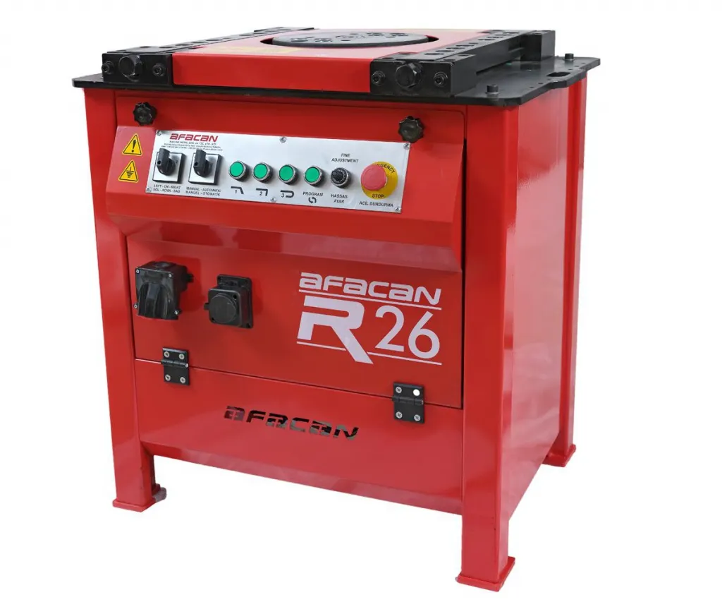 26 MM Demir Bükme Makinesi – 380V Trifaze